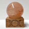 Triple Moon Goddess Sphere or Candle Stand