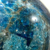 Blue Apatite Sphere