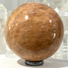 Peach Moonstone Sphere