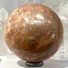 Peach Moonstone Sphere