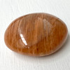 Peach Moonstone Palm Stone