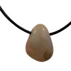 Pink Opal Tumbled Stone Pendant