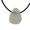 Clear Crystal Quartz Tumbled Stone Pendant