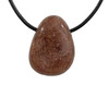 Red Muscovite Tumbled Stone Pendant