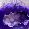 Purple Agate Geode