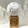 White Howlite Sphere