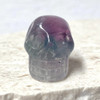 Rainbow Fluorite Mini Skull