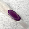 Magical Feather Selenite Wand With a Purple Agate Slice