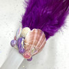 Magical Mermaid Purple Feather Selenite Wand