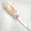 Magical Mermaid Brown Feather Selenite Wand