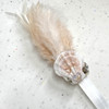 Magical Mermaid Brown Feather Selenite Wand