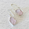 Morganite Sterling Silver Earrings