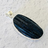 Black Tourmaline Sterling Silver Pendant