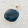 Black Onyx Sterling Silver Pendant