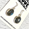 Labradorite Sterling Silver Earrings