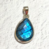 Labradorite Sterling Silver Pendant