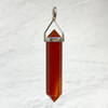 Carnelian Double Terminated Point Pendant