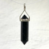 Black Tourmaline Double Terminated Point Pendant