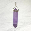 Amethyst Double Terminated Point Pendant