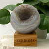 Quartz Druzy Agate Geode Sphere 9cm