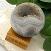 Quartz Druzy Agate Geode Sphere 9cm
