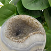 Quartz Druzy Agate Geode Sphere 9cm