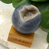 Quartz Druzy Agate Geode Sphere 7.7cm