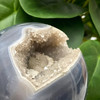 Quartz Druzy Agate Geode Sphere 7.7cm