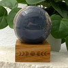 Quartz Druzy Agate Geode Sphere 7.7cm