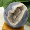 Quartz Druzy Agate Geode Sphere 7.7cm