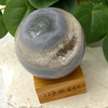Quartz Points Agate Geode Sphere 8.9cm