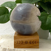 Quartz Points Agate Geode Sphere 8.9cm