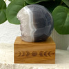 Quartz Points Agate Geode Sphere 6.6cm