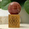 Fire Agate Sphere 4cm