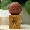 Fire Agate Sphere 4cm