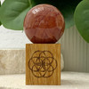 Fire Agate Sphere 4cm