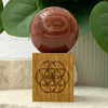 Fire Agate Sphere 4cm