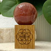 Fire Agate Sphere 4cm