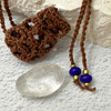 Crochet Crystal Keeper Necklace Pouch