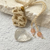 Crochet Crystal Keeper Necklace Pouch