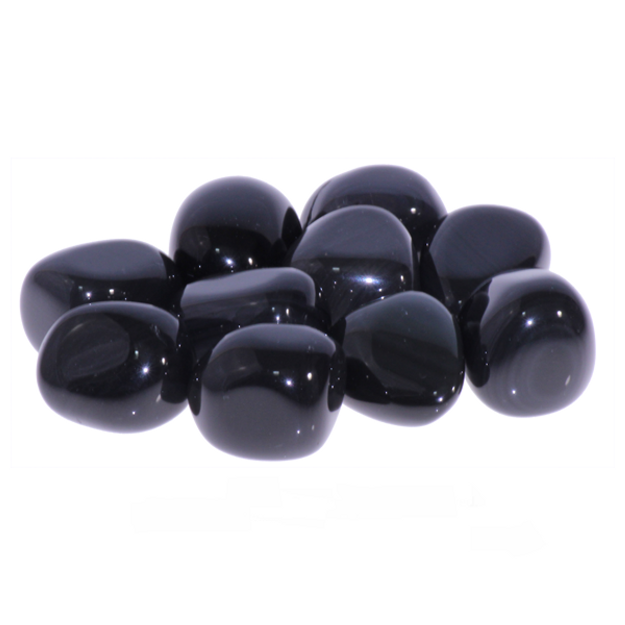 Rainbow Obsidian Tumbled Stones Peace Love Crystals