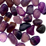 Purple Agate Tumbled Stones