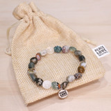 Ocean Jasper Pebble Bracelet