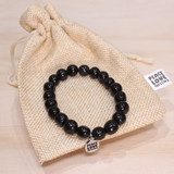 Black Onyx Pebble Bracelet