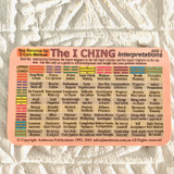 Wallet Card The I Ching