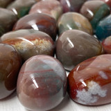 Red Fancy Jasper Tumbled Stones