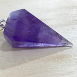 Amethyst Boho Bull Pendulum