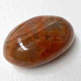 Peach Moonstone Palm Stone