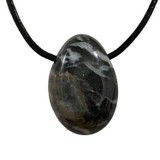 Zebra Jasper Tumbled Stone Pendant