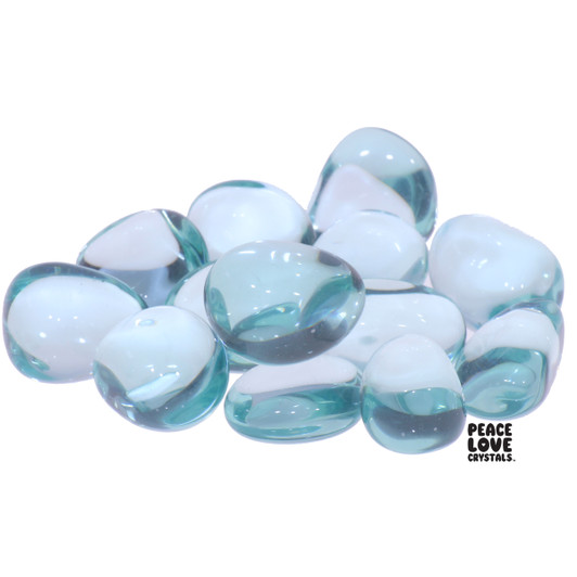 Blue Obsidian Tumbled Stones